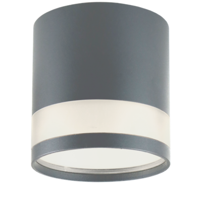 Светильник GX53 ART GLASS серый универсальный, 83*90 мм, 40 шт/кор