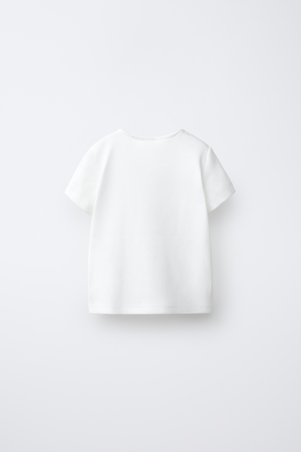 ZARA ТОП В РУБЧИК С БАНТАМИ, БЕЛЫЙ