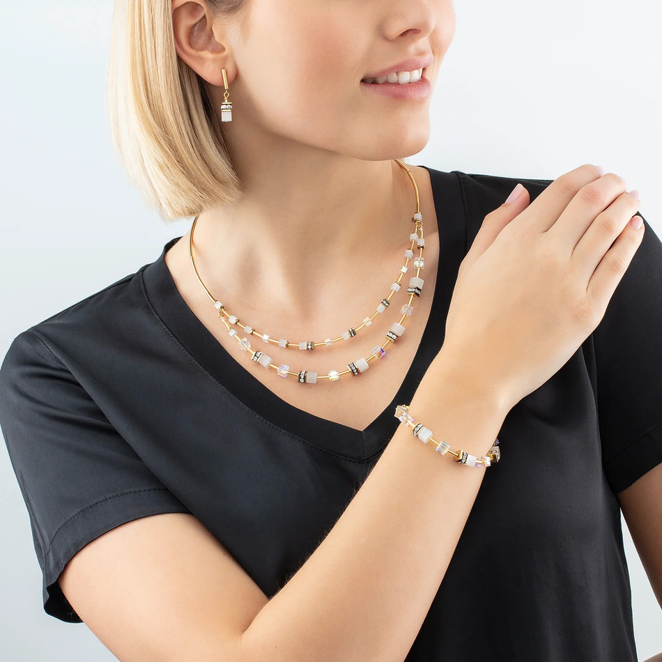 Серьги Coeur de Lion White-Gold 2810/21-1416