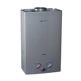 Водонагреватель газовый проточный (газовая колонка) WERT 10LC (цвет серый)