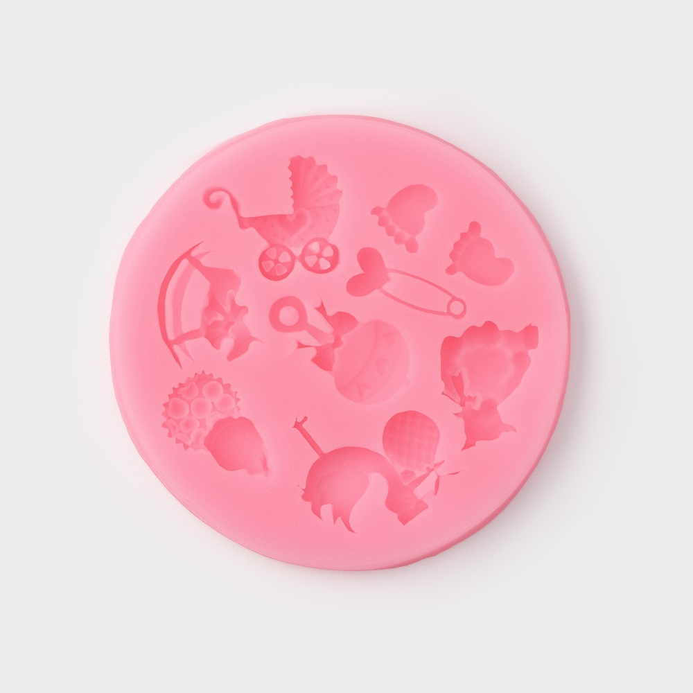 Молд силиконовый «Для новорождённого», d=7,5 см