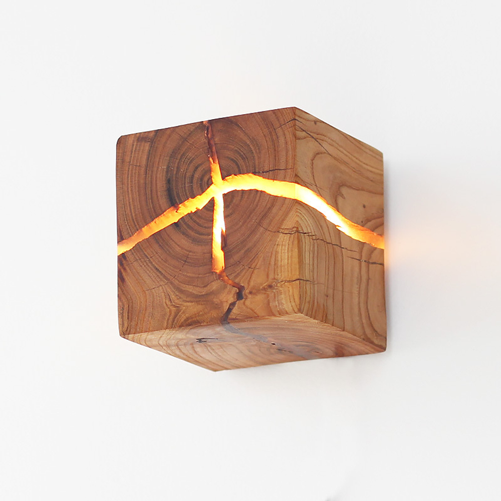 Wall design lamp Log