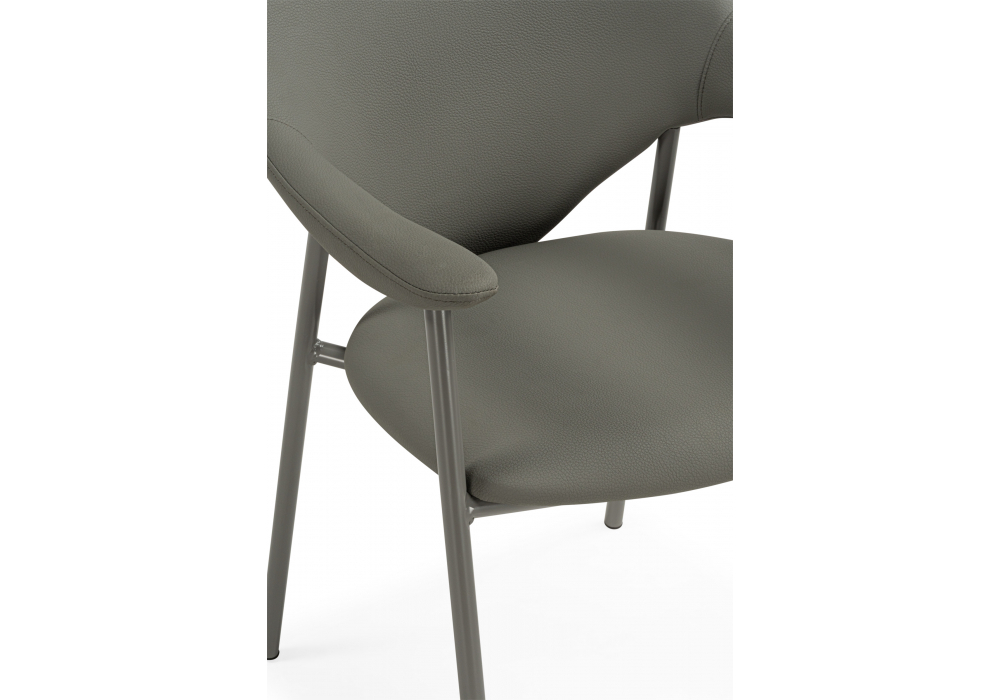 Стул на металлокаркасе Woodville Vigo gray