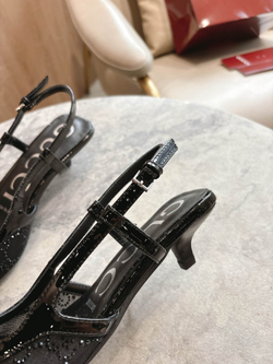 Gucci Crystal Slingback Pump (2 colors)
