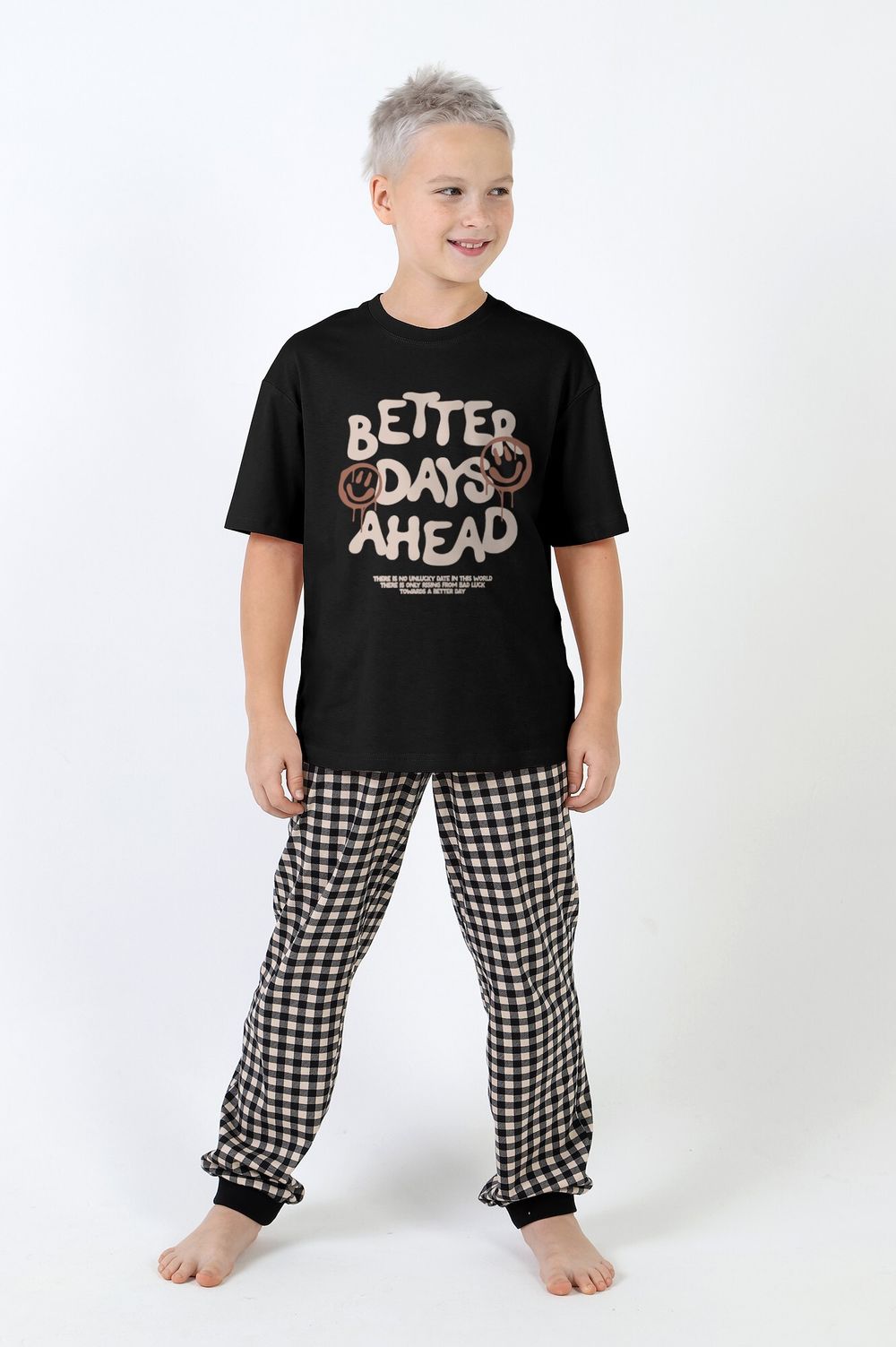 Пижама для мальчика Отдых-2 Виотекс ЧЁРНЫЙ