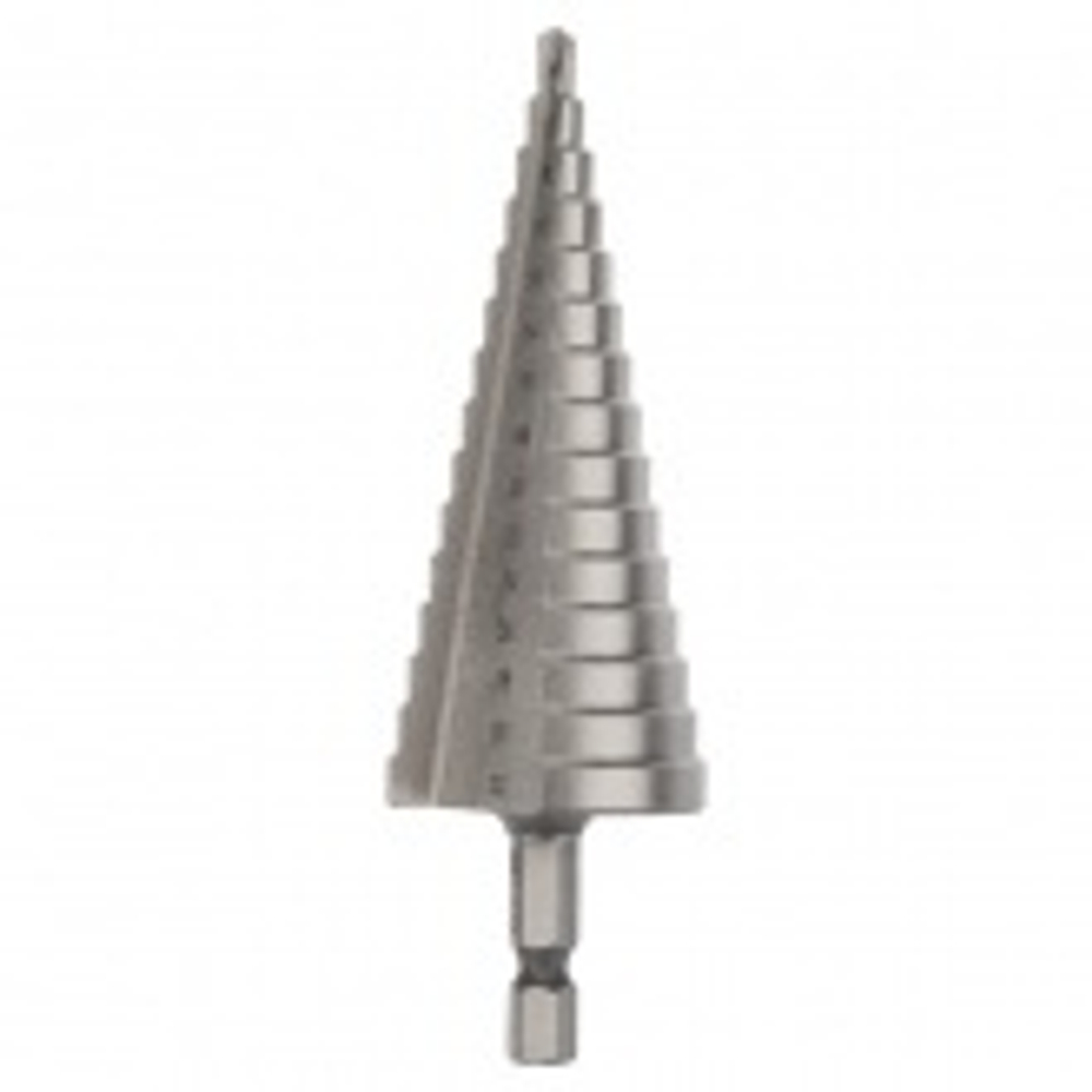 Сверло по металлу ступенчатое 4,0-32,0 мм 102 mm 62 HRC Kranz KR-12-6603