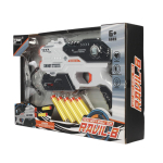 Пистолет с мягк.пулями, коробка 826-67A