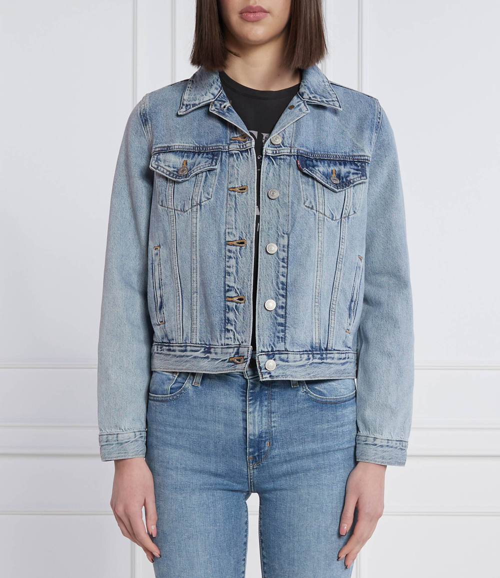 джинсовая куртка orginal trucker Levi's - голубой(29945-0100)