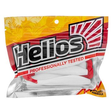 Виброхвост Zander 4'/10,2см White RT 5шт. (HS-36/1-003) Helios