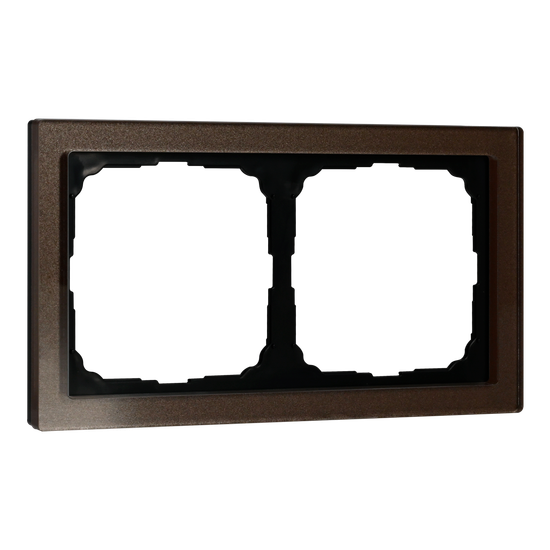 Рамка 2-м ArtGallery Pure органич. стекло мокко SE GAL320602