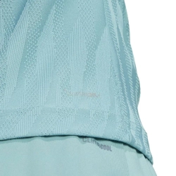 Женская теннисная футболка Adidas Climacool+ - powder teal
