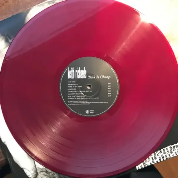 Keith Richards – Talk is Cheap (Red) LP