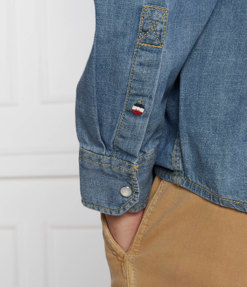 Рубашка Tommy Jeans - темно-синий(DM0DM16609)