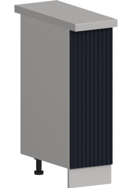 Кухня Модуль ШН 250 Белый / Индиго софт