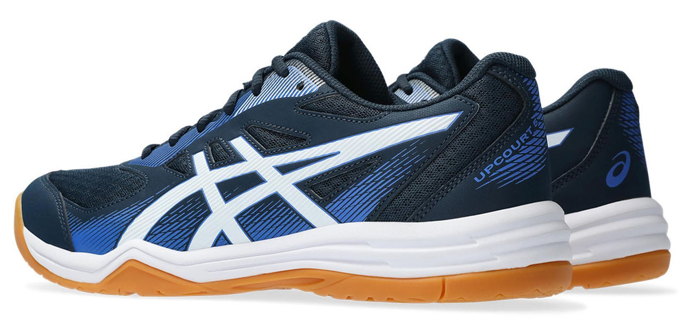 Мужские кроссовки для бадминтона/сквоша Asics Upcourt 5 - french blue/white