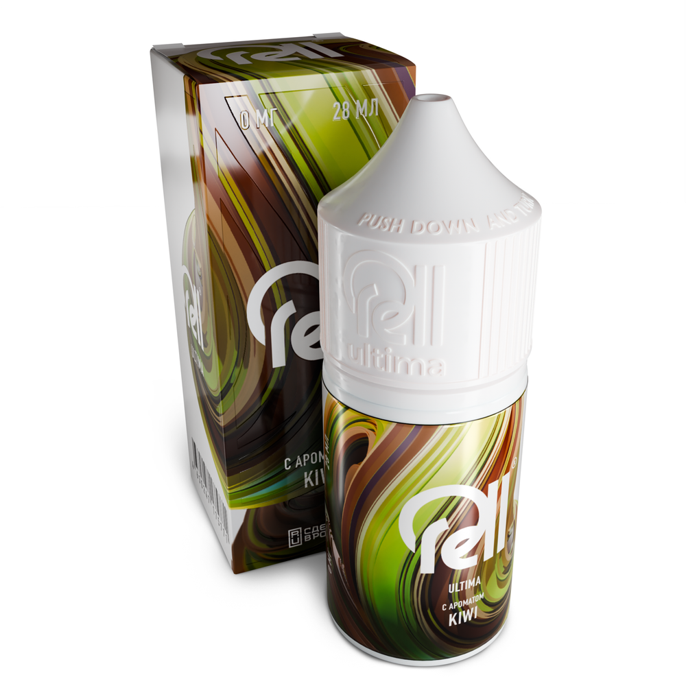 Rell Ultima 28 мл - Kiwi (0 мг) Rell Ultima 28 мл - Kiwi (0 мг)