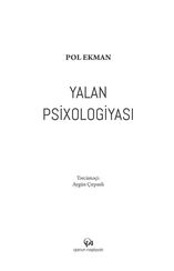 Yalan psixologiyası