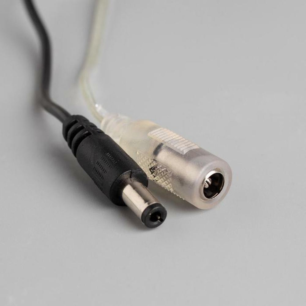 5198408 Гирлянда "Мишура" 2 м роса, IP20, серебристая нить, 200 LED, свечение белое, фиксинг, 12 В