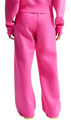 Женские теннисные брюки Nike Advantage Dri-FIT Mid-Rise Tennis - laser fuchsia/black