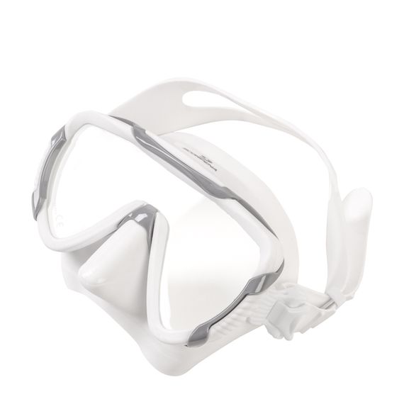 Маска Scorpena Miami бело-серая