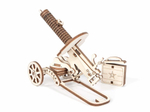 Пулемет ЛТ Максим 1910 от Lemmo - Деревянный конструктор, сборная модель 3D пазл, миниатюра