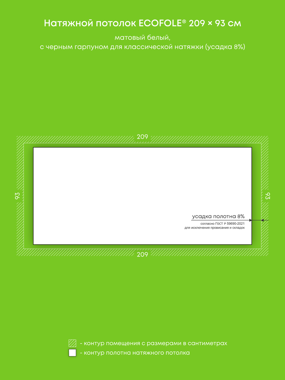 Натяжные потолки 1.9 м2, 7.2 м2