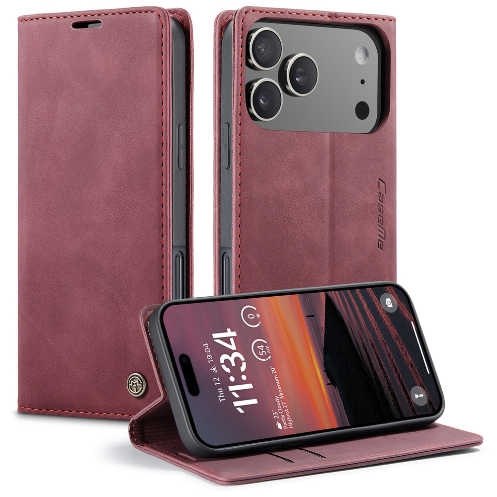 Чехол-книжка CaseMe Matte iPhone 17 Pro Max