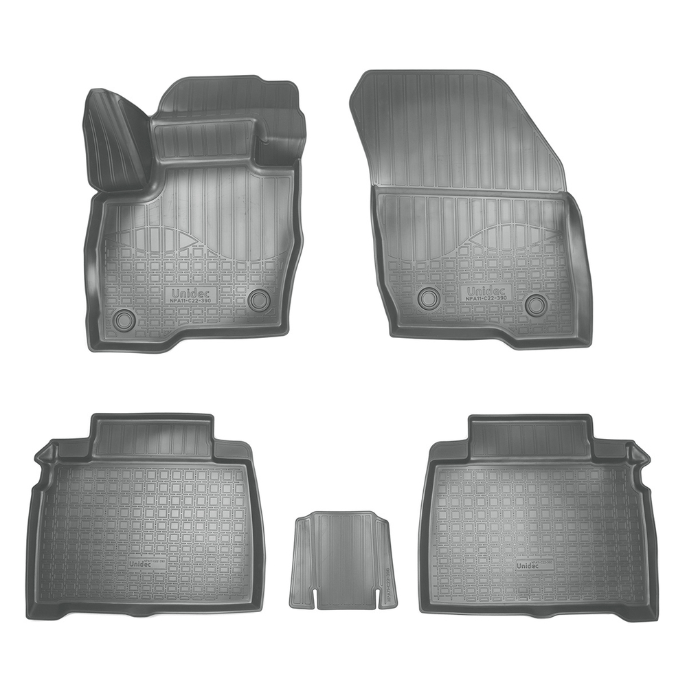 Ковры в салон Norplast/Unidec для Ford Galaxy III (2015-), арт.NPA11-C22-390-G