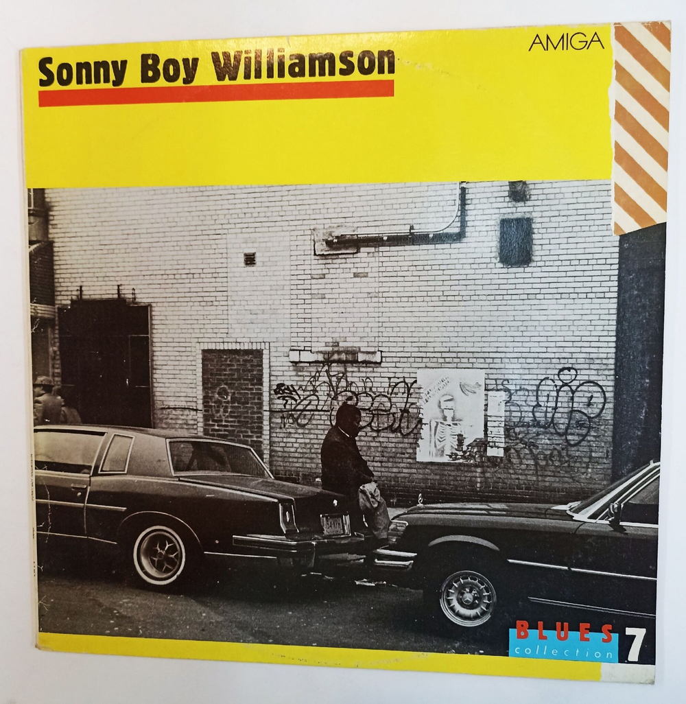 Винтажная виниловая пластинка LP Sonny Boy Williamson (GDR 1987)