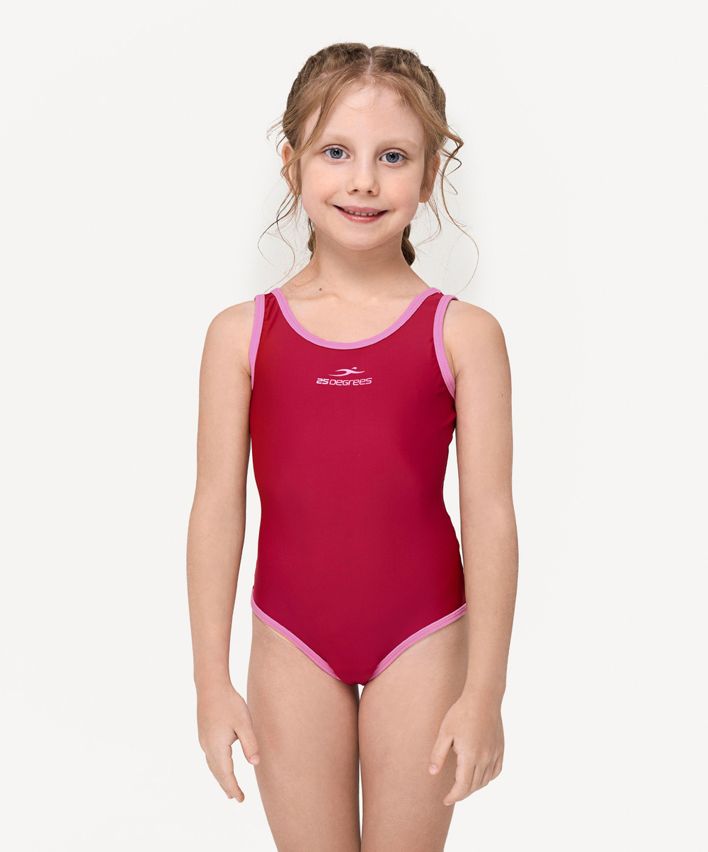 Купальник для плавания Edge Raspberry/Lilac, полиамид, детский