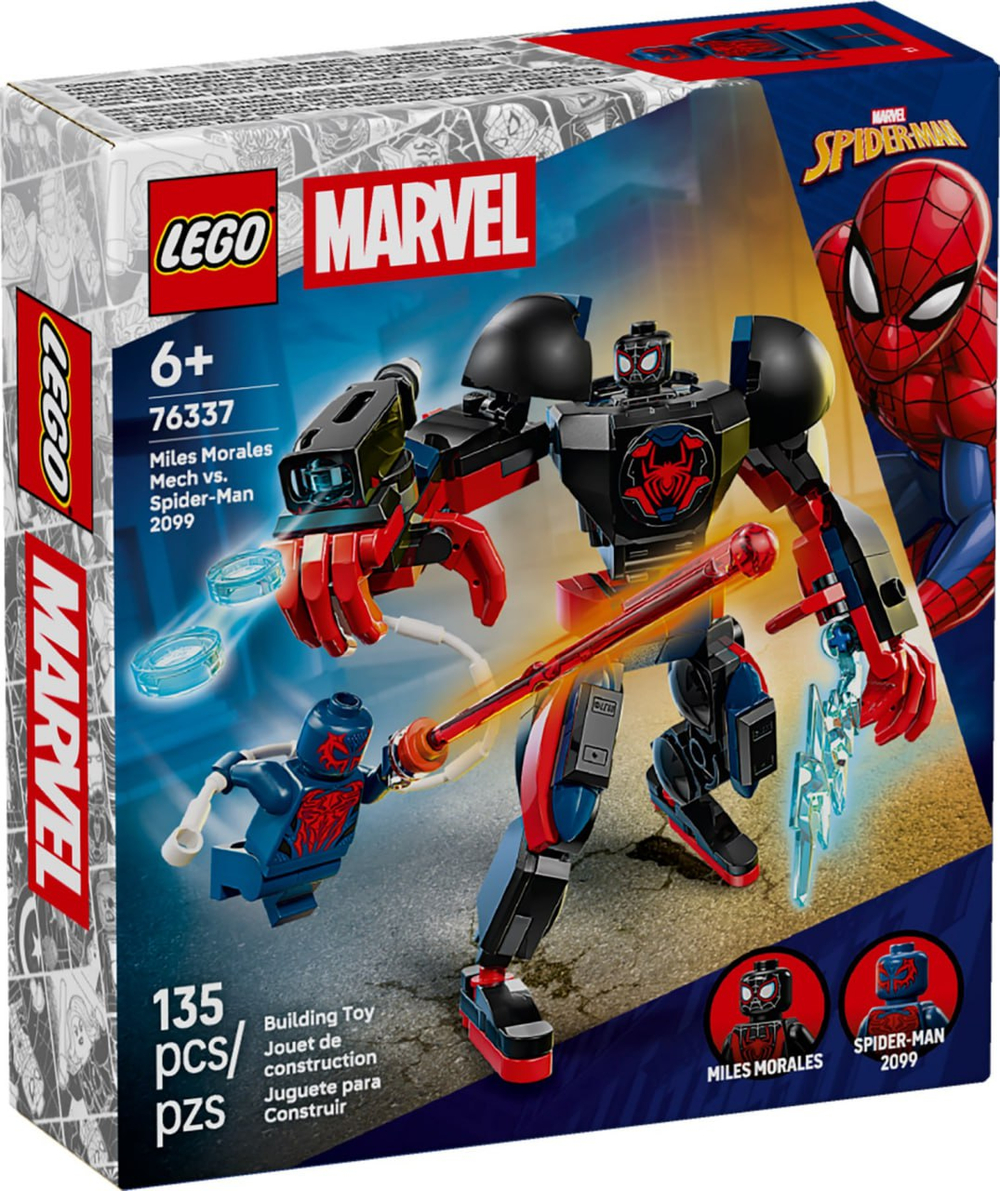 Конструктор LEGO Super Heroes 76337 лего Битва Майлза Моралеса и Spider-Man 2099