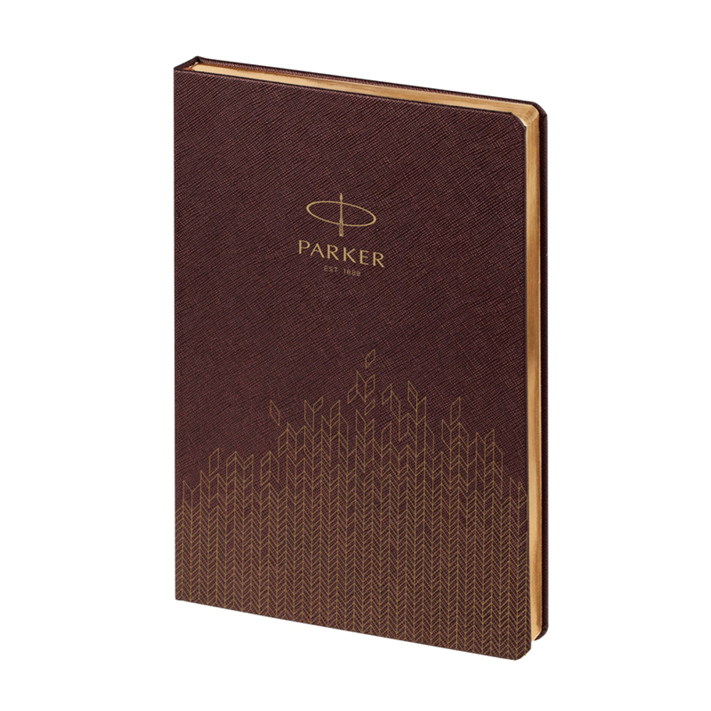 Ежедневник недатированный - Parker Logo, коричневый А5