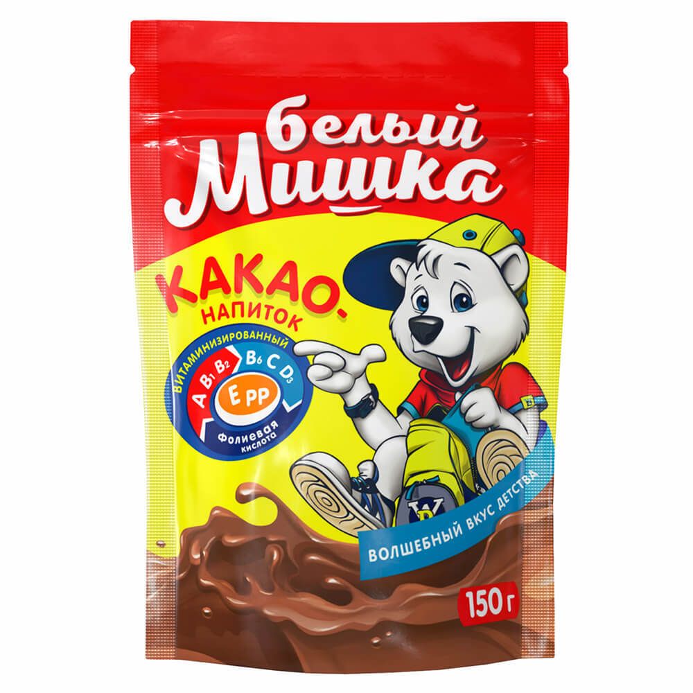 Какао-напиток Белый Мишка 150г м/у