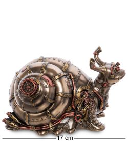 Veronese WS-1060 Статуэтка-шкатулка в стиле Стимпанк «Улитка»