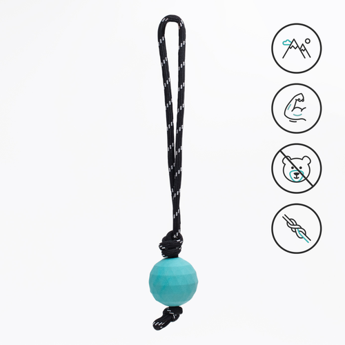 Мяч ZippyTuff Rope на веревке ZippyPaws