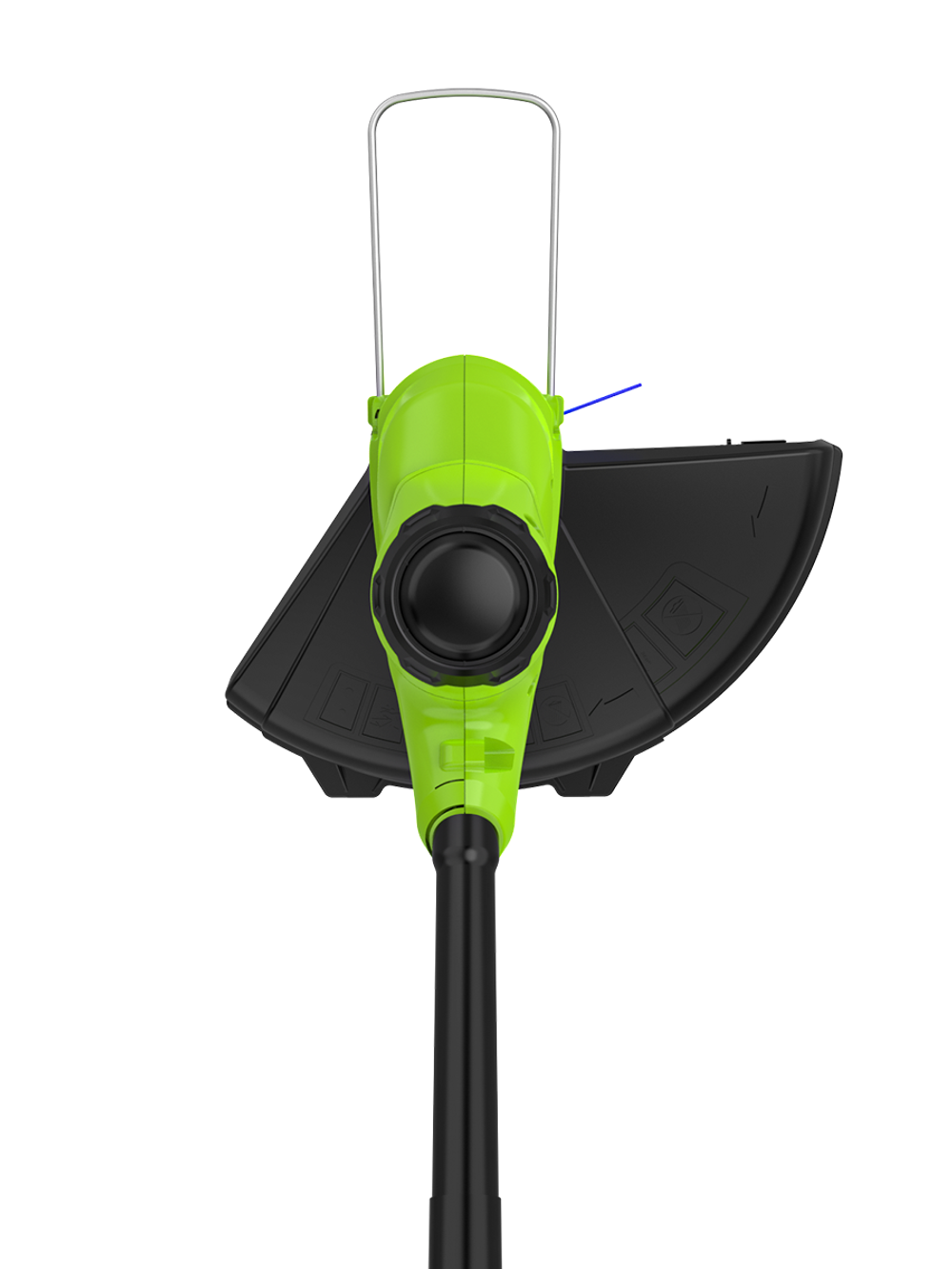 Триммер аккумуляторный Greenworks G24LT25, 24V, 25 см, с 1хАКБ 2Ач и ЗУ
