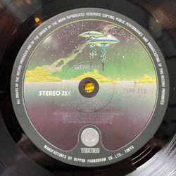Винтажная виниловая пластинка LP Genesis Mama (Japan 1984) (Obi) Silver Rainbow