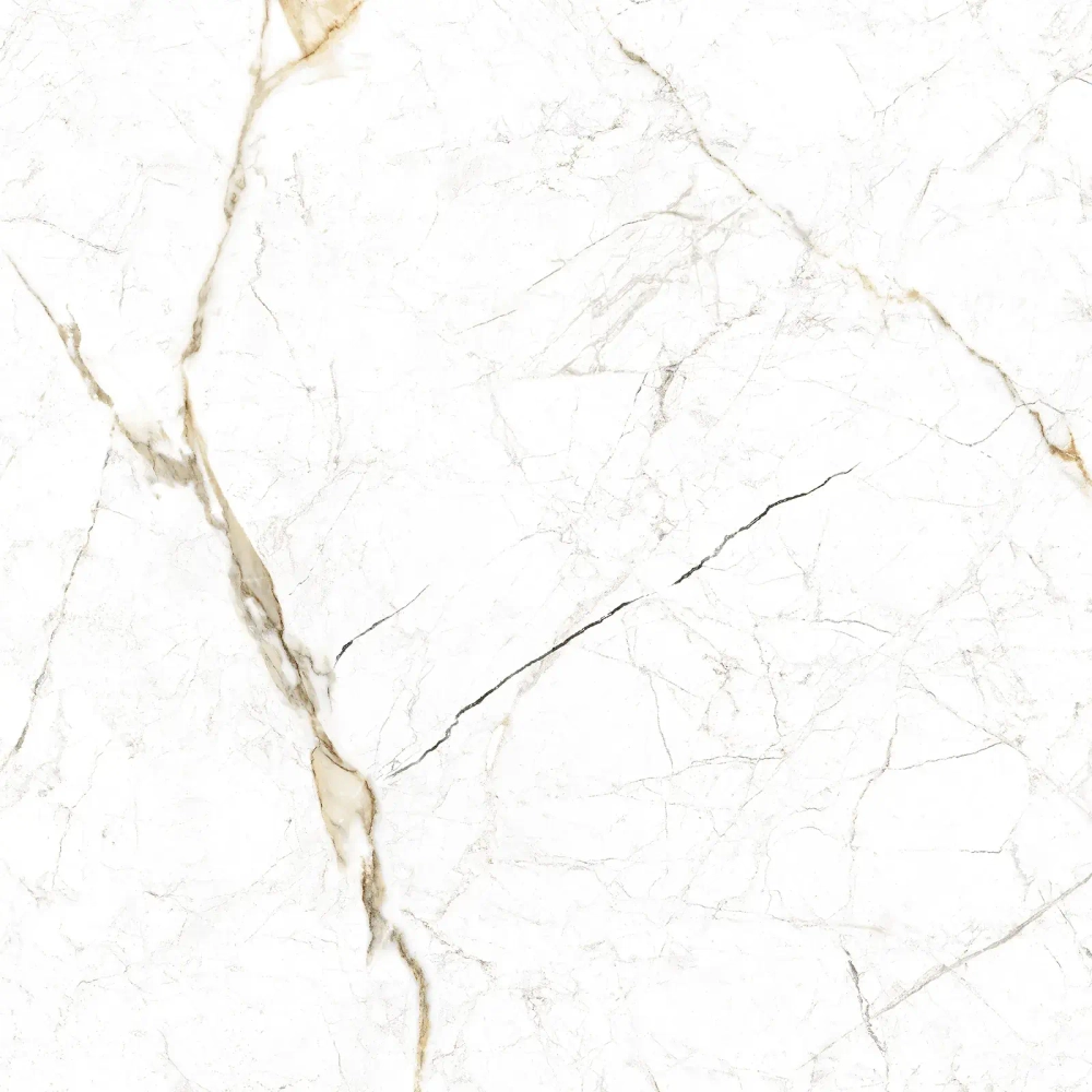 Керамогранит Alma Ceramica GFU6060RKL04R Rock Line 60x60 белый глазурованный матовый / противоскользящий под мрамор