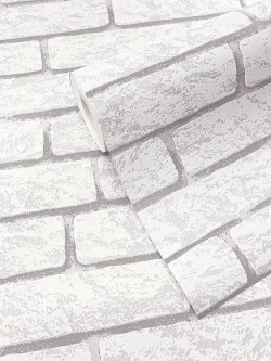 Обои флизелин и вспененный винил, кирпич бежевый, метровые, для кухни, Стена (VILIA, 1591-62)