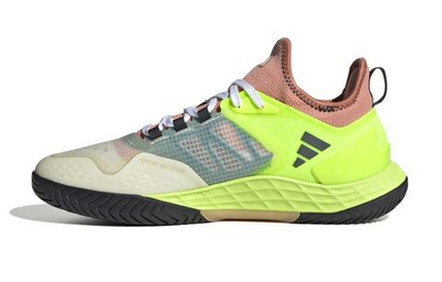 Мужские кроссовки теннисные Adidas Adizero Ubersonic 4.1 M - off white/carbon/lucid lemon