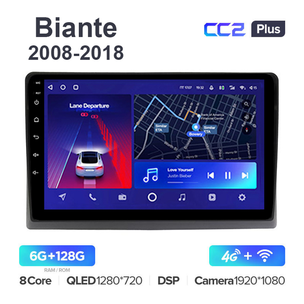 Teyes CC2 Plus 10,2"для Mazda Biante 2008-2018