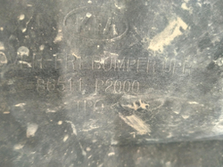 Бампер передний Kia Sorento 4 (MQ4) 20-21 Б/У Оригинал 86511P2000