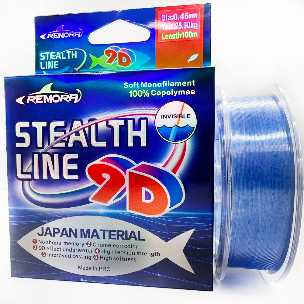 Леска 9D STEALTH LINE 0,16мм- 7,31 кг JAPAN MATERIAL