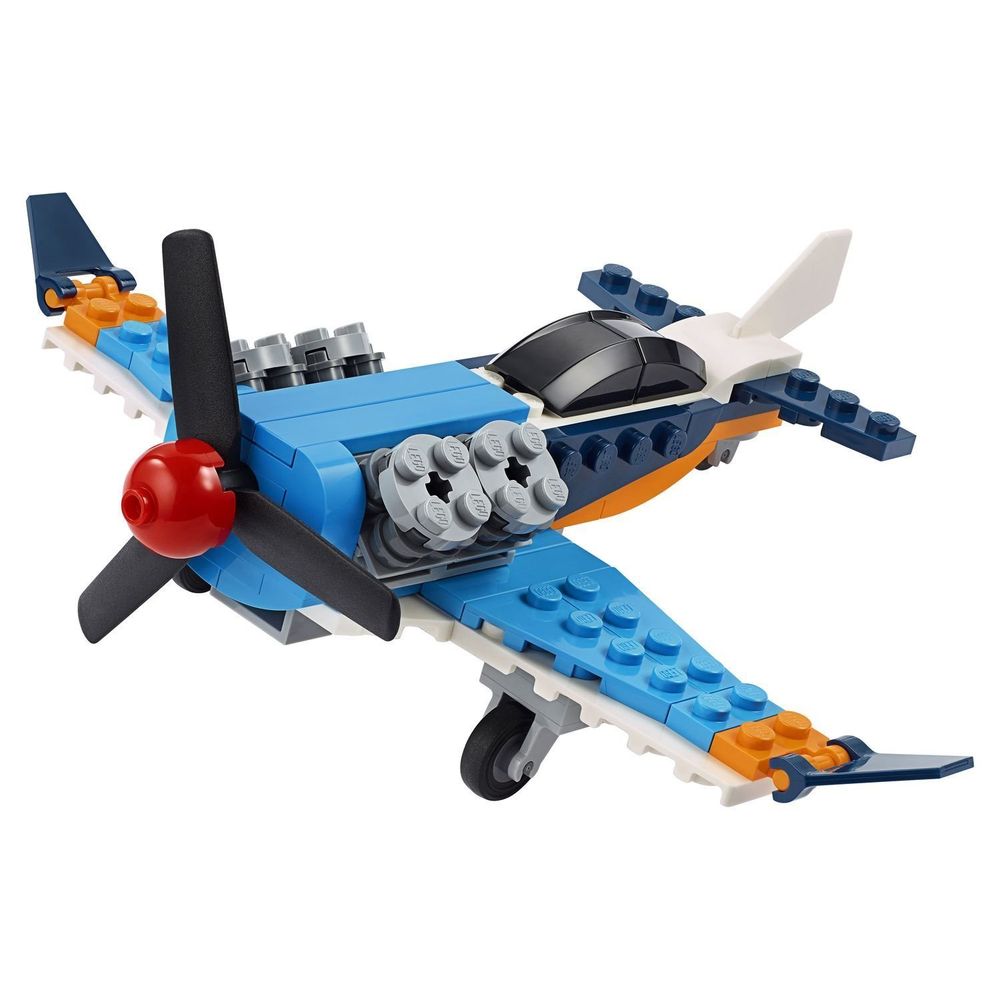 Винтовой самолёт Creator LEGO 3 в 1