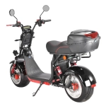 Электроскутер Cityсoco WHITE SIBERIA PRO MAX + 3950W 21AH Черный