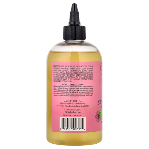 Camille Rose, Sweet Ginger®, очищающий ополаскиватель для рта, касторовое и анисовое масло, 355 мл (12 унций)