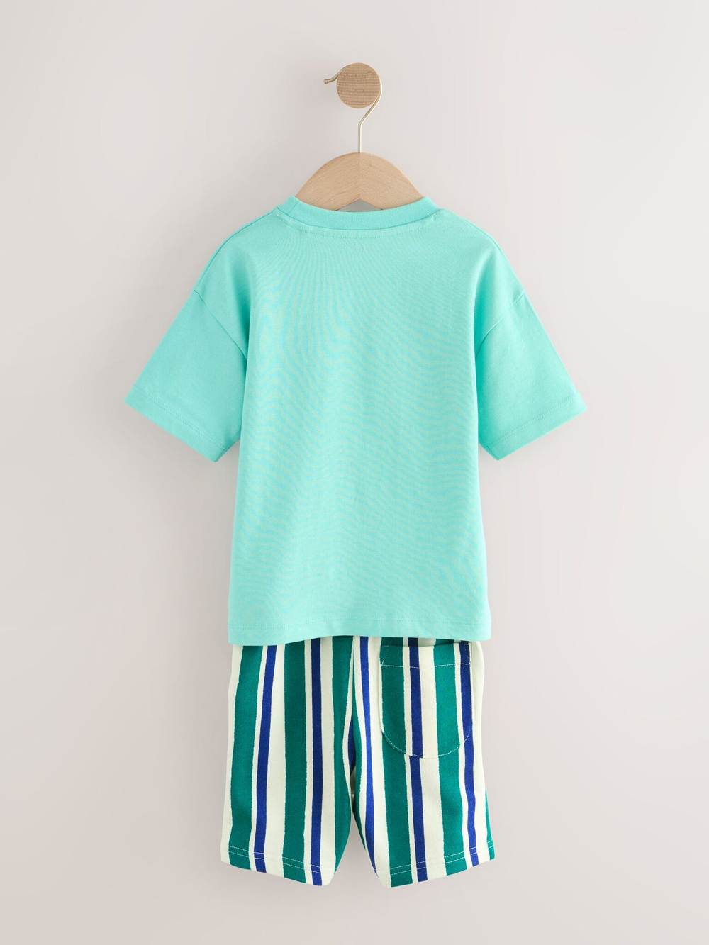 Футболка и шорты в комплекте для мальчика Next E63-591, Мятный, Зеленый