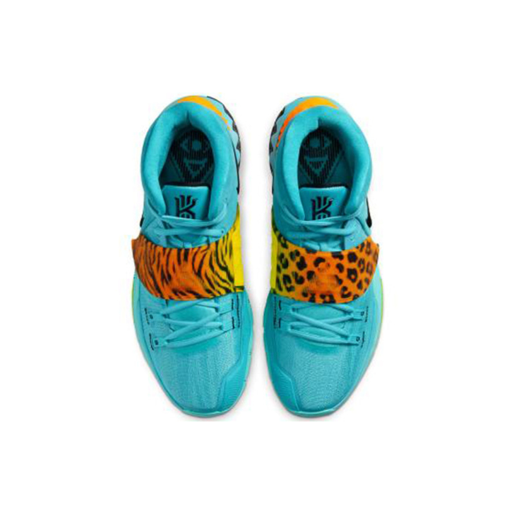 Кроссовки Nike Kyrie 6 EP Animal Print - Oracle Aqua