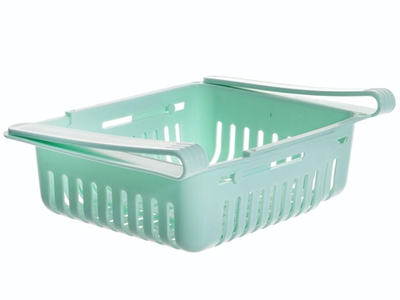 Полка пластиковая в холодильник раздвижная 20/27,5*15*6см