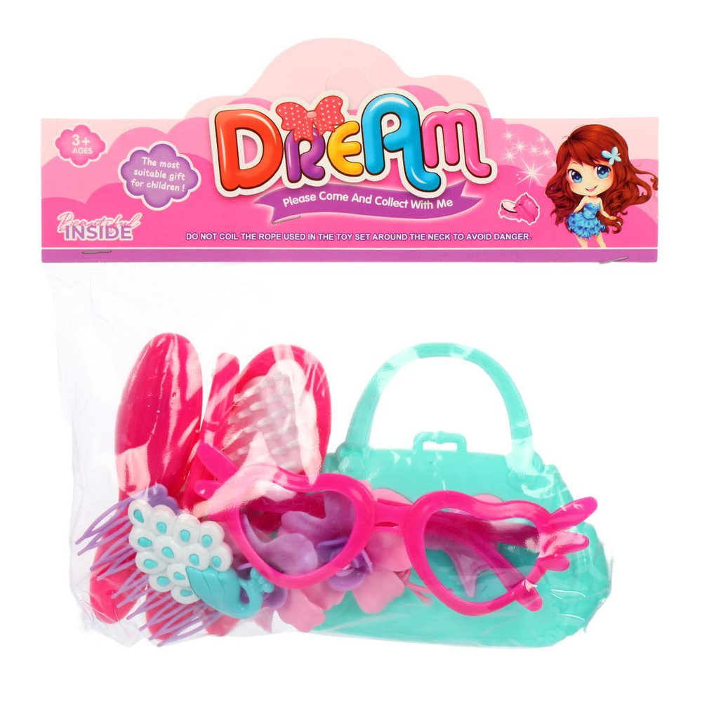 Набор парикмахера Модница, пакет 666-106